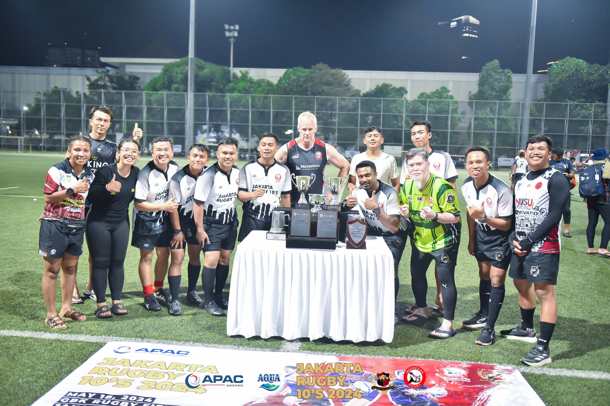 APAC Assistance Jakarta Rugby 10's 2024 (Trophy Presentation)